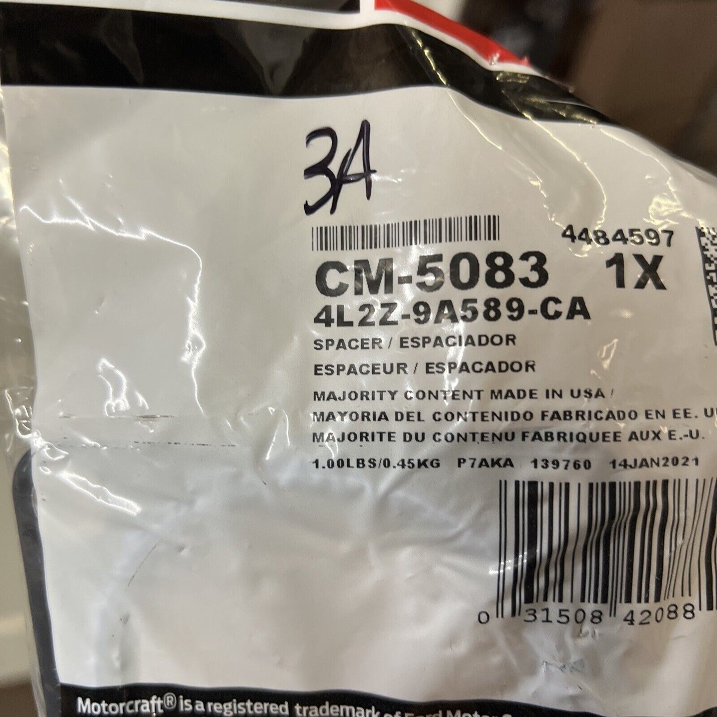 New OEM Motorcraft Explorer 07-10 Injection Throttle Body Spacer  CM-5083