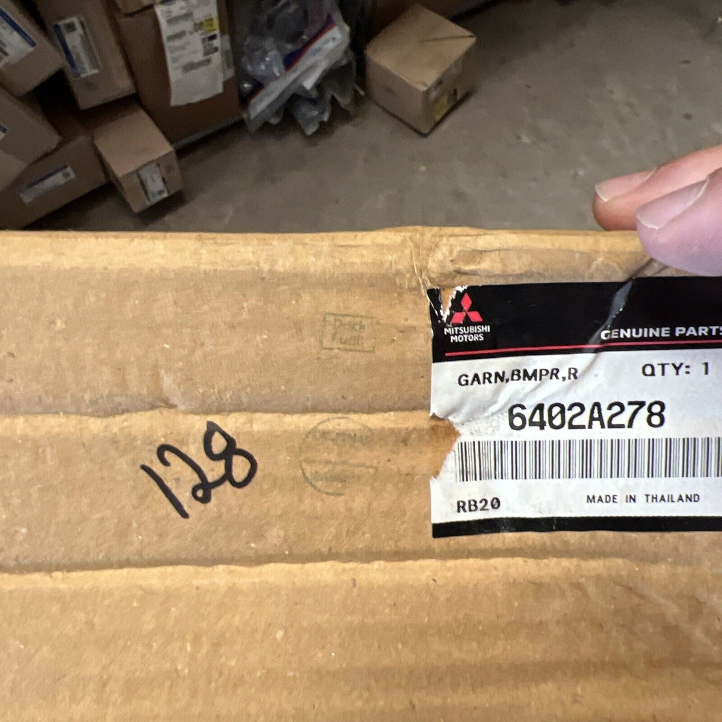 New OEM Genuine Mitsubishi Mirage G4 17-20 Bumper Fog Light Cover Trim 6402A273