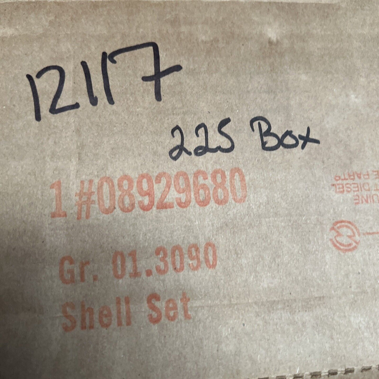 New OEM Genuine Detroit Diesel Shell Set DDE-08929680
