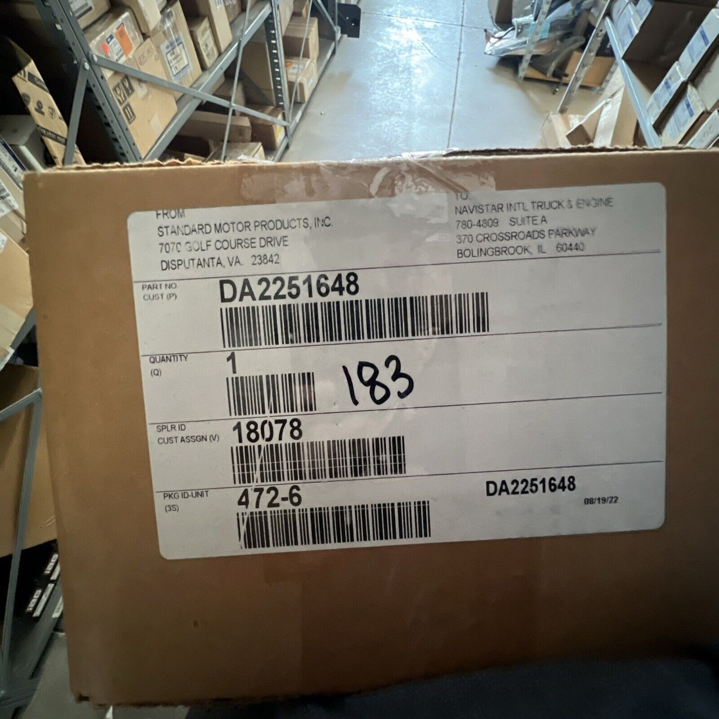 New Diamond Advantage Fuel Rail for Ford Navistar Engines DA2251648