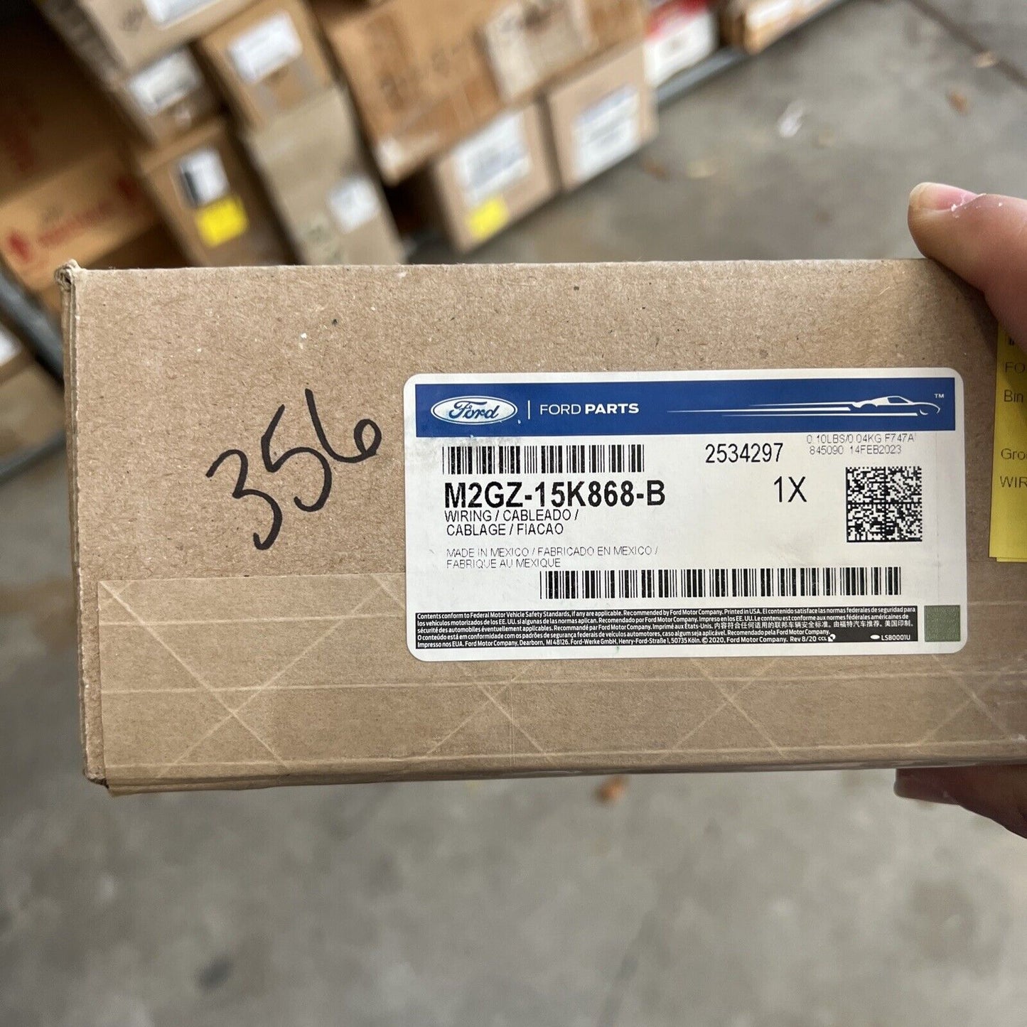 Genuine OEM Ford Wire Parking Distance Aid Se M2GZ15K868B