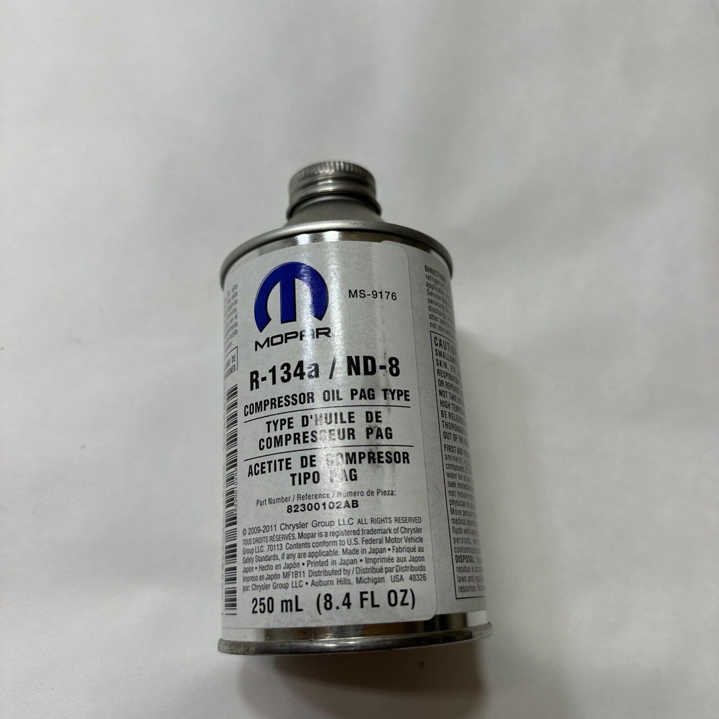 New OEM Mopar Genuine Chrysler Lubricant Compressor 68224150AB