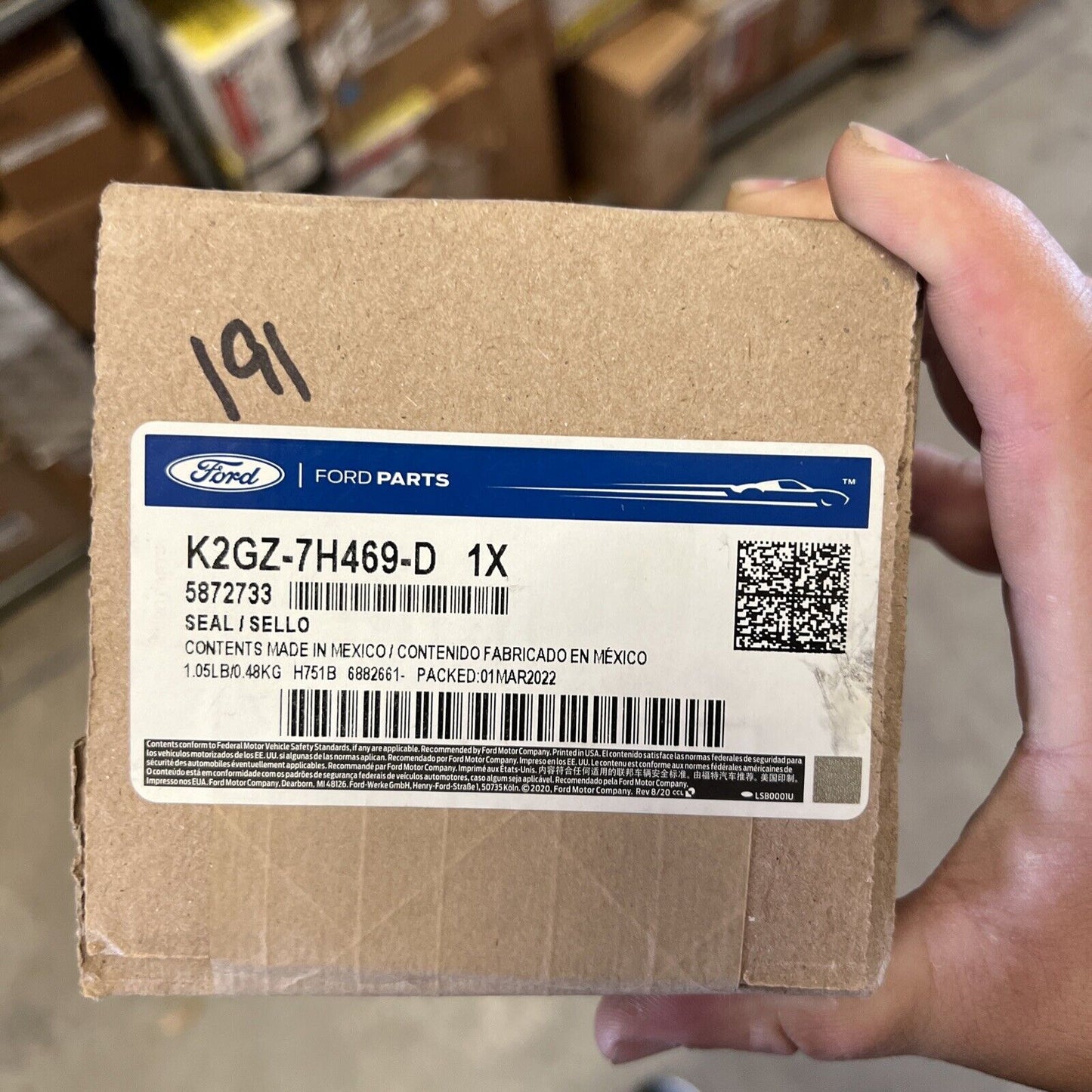 New Genuine OEM Ford 2019-2023 Transfer Case Input Shaft Seal K2GZ-7H469-D