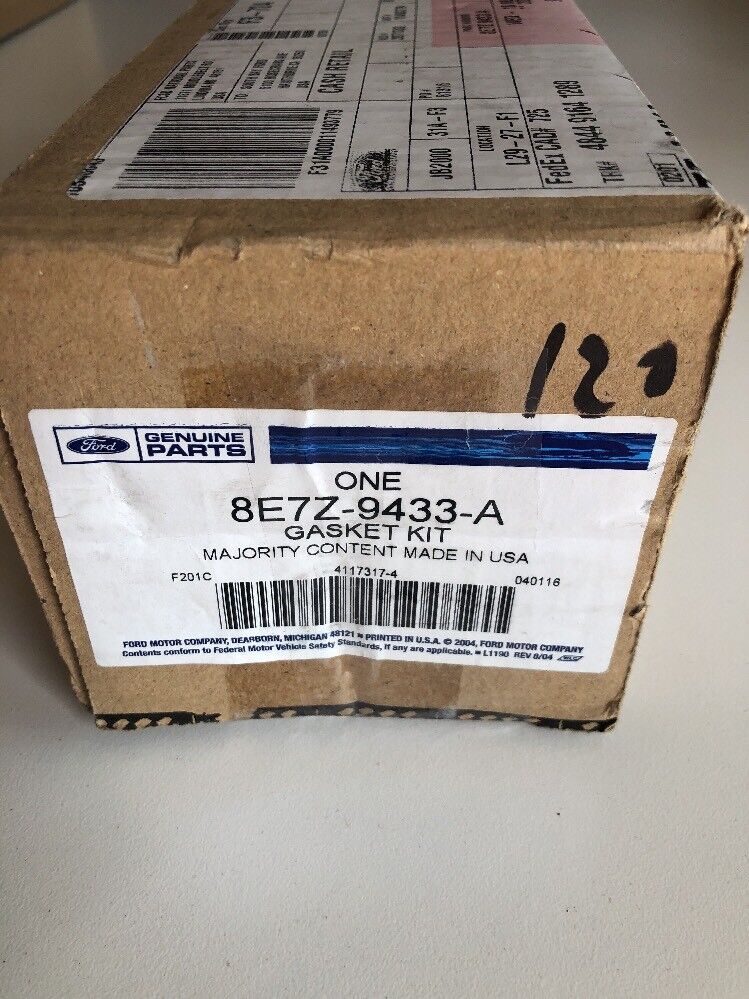 New OEM International Manifold Gasket & Filter Kit 8E7Z9433A