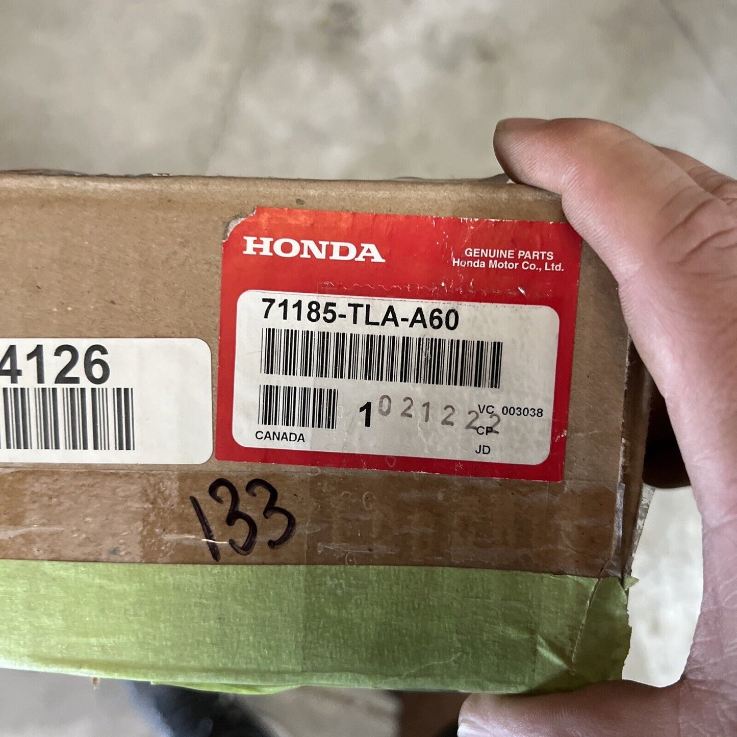 New OEM Genuine Honda CR-V 2020-2021 Left Front Garnish 71185TLAA60