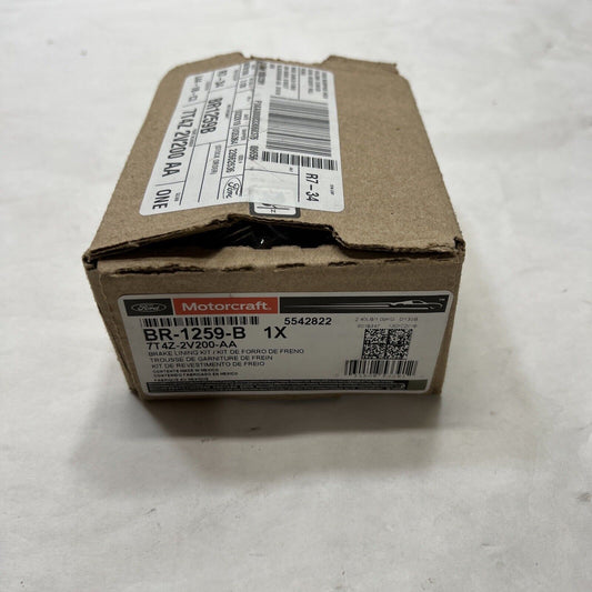 New OEM Ford Brake Pad Set Disc Brake Pad Rear Motorcraft BR-1259-B