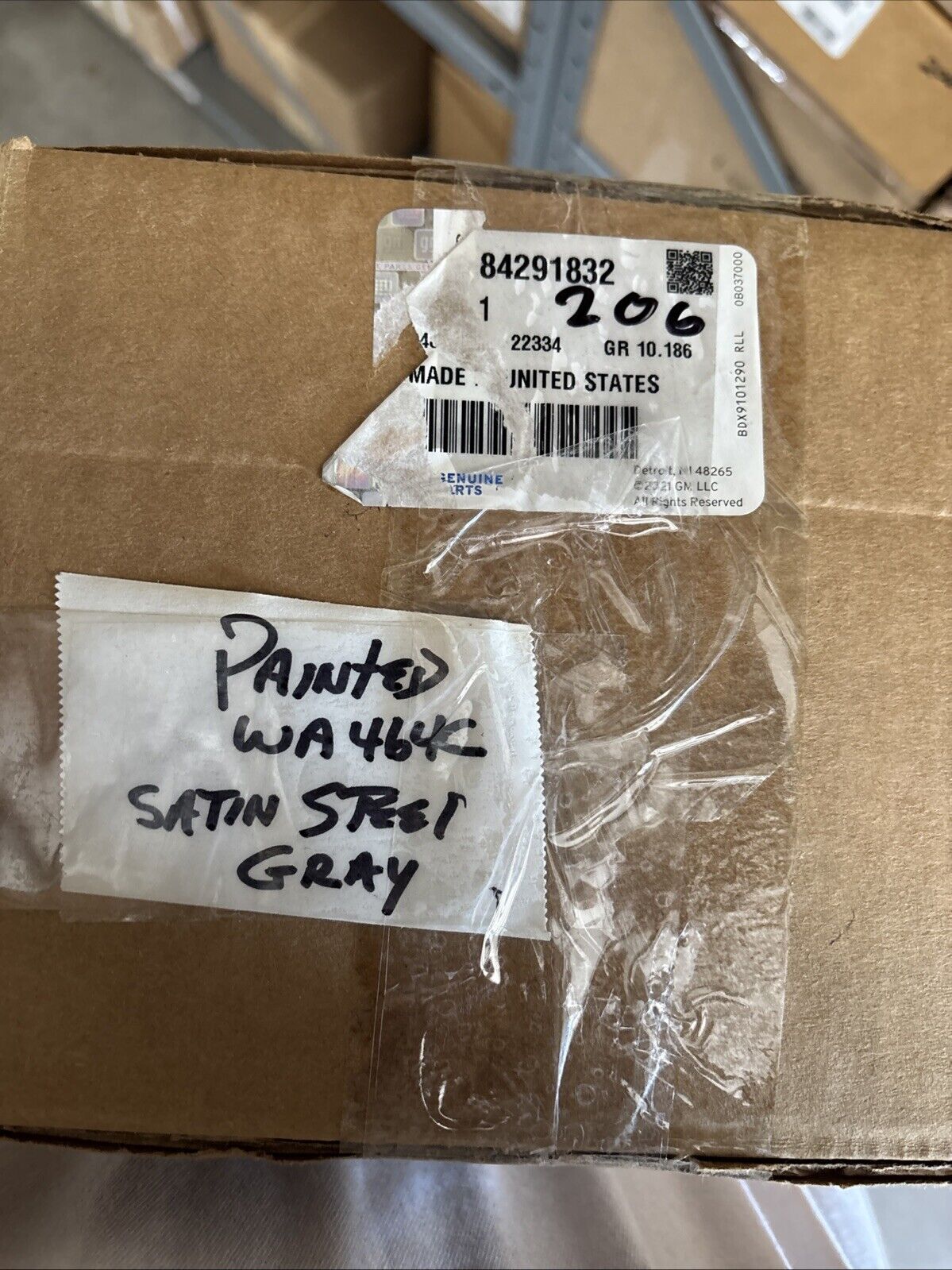 Genuine OEM GM Chevrolet Traverse Door Mirror Housing Cover 2018-2024 84291832