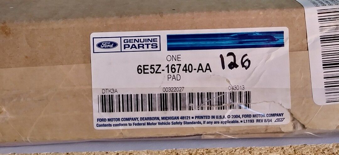 New OEM Ford Fusion Milan Hood Weatherstrip Seal 2006-2012 6E5Z16740AA