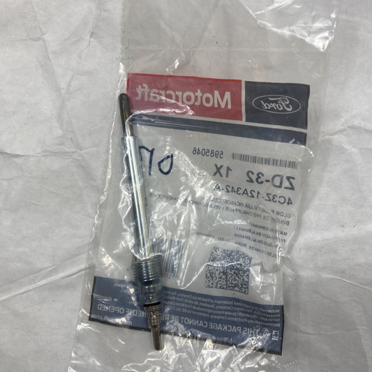 1 Single* Genuine OEM ZD-32 Motorcraft Glow Plug Ford 4C3Z12A342A replaces ZD-13