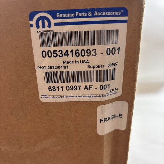 Genuine OEM Mopar 2014-2016 Jeep Grand Cherokee Left Side Headlight 68110997AF