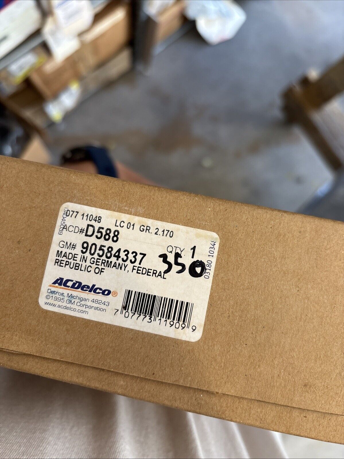 Genuine OEM GM Saturn L300 Ignition Coil 1999-2005 90584337 ACDelco D588