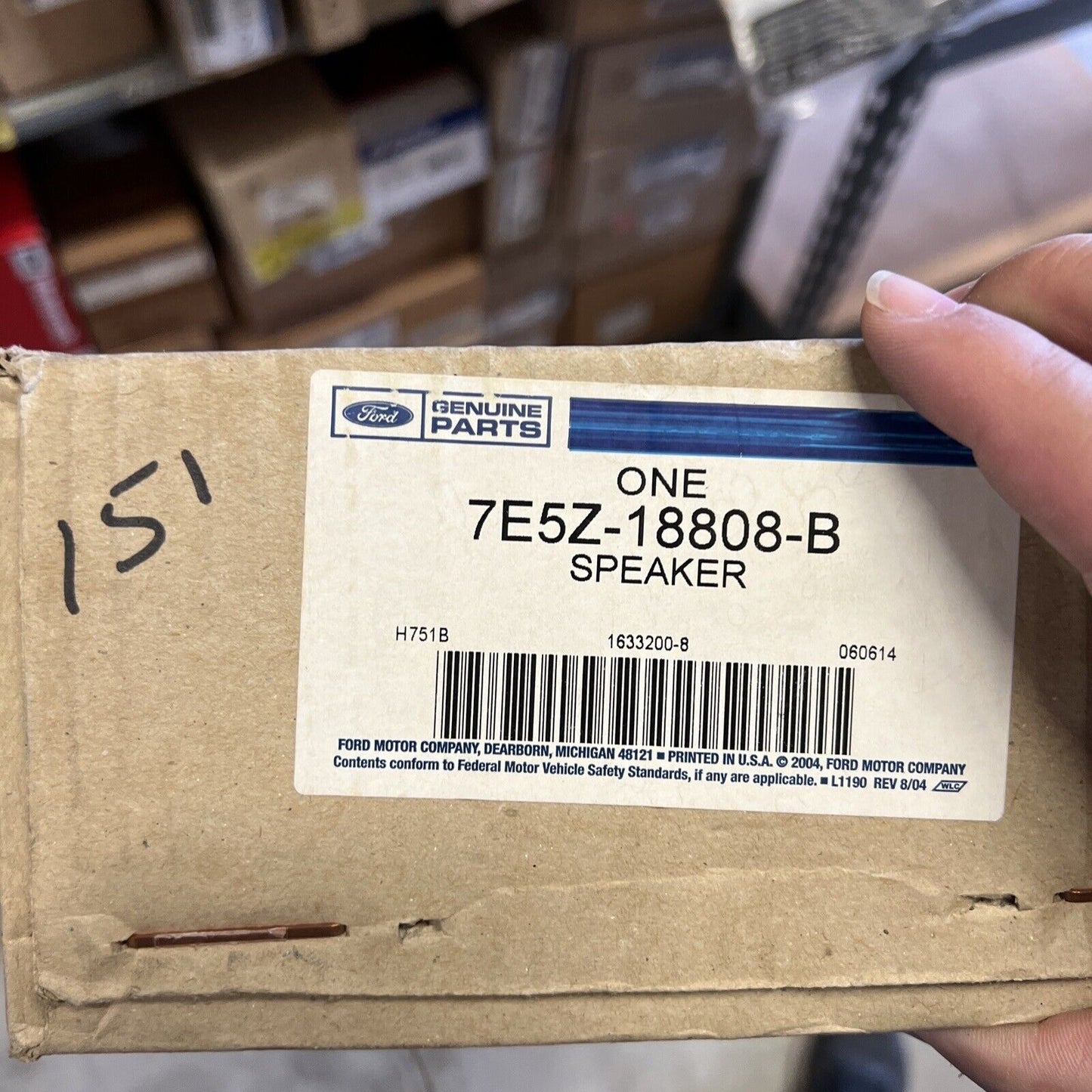 New OEM Genuine Ford Fusion Milan 2006-2007 Speaker Assembly 7E5Z18808B