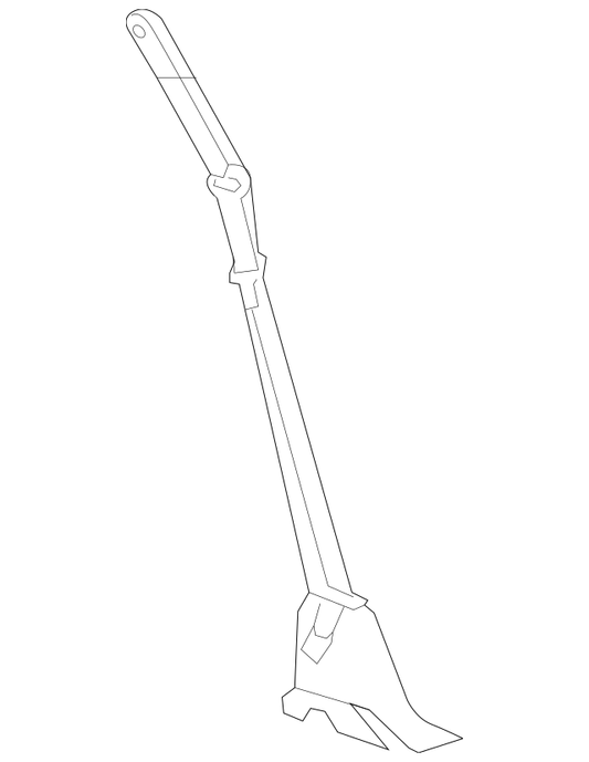 Genuine OEM GM Driver Seat Belt with Retractor and Pre-Tensioner 12-13 19260203