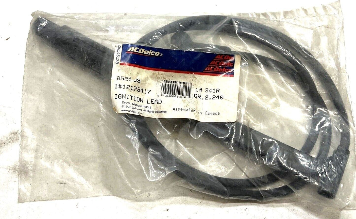 New OEM GM Wire Assembly ACDelco 12173417