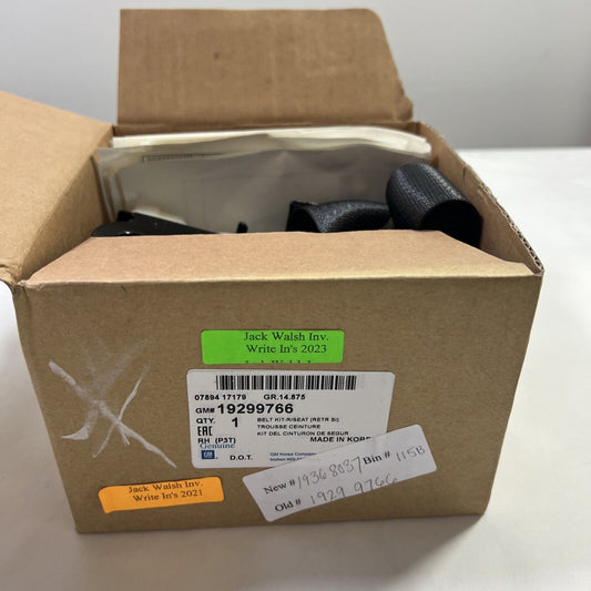 Genuine OEM GM Encore Right Passenger Side Belt Kit 2013-2018 19368037