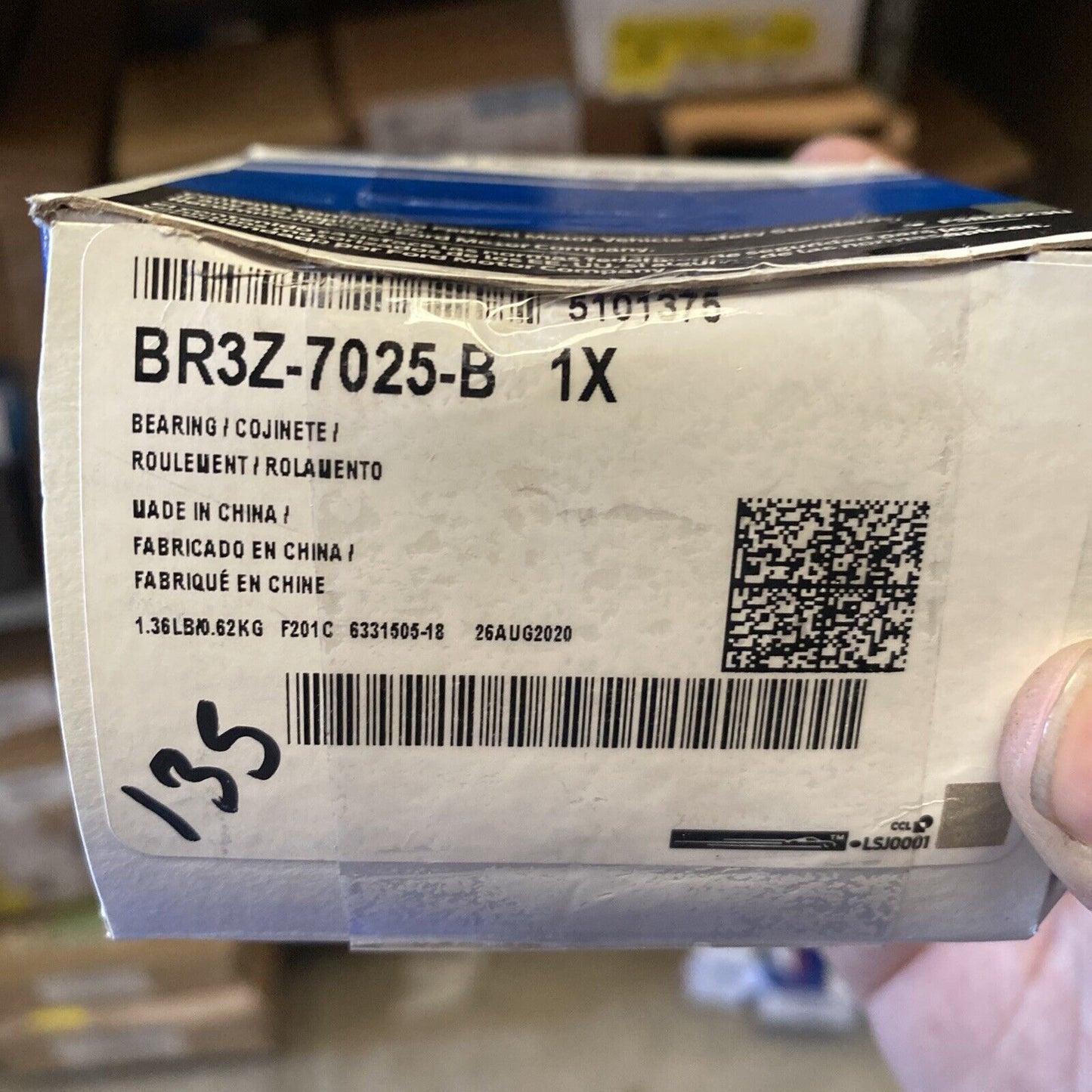 New OEM Genuine Ford Bearing Assembly - Counter-Shaft BR3Z-7025-B