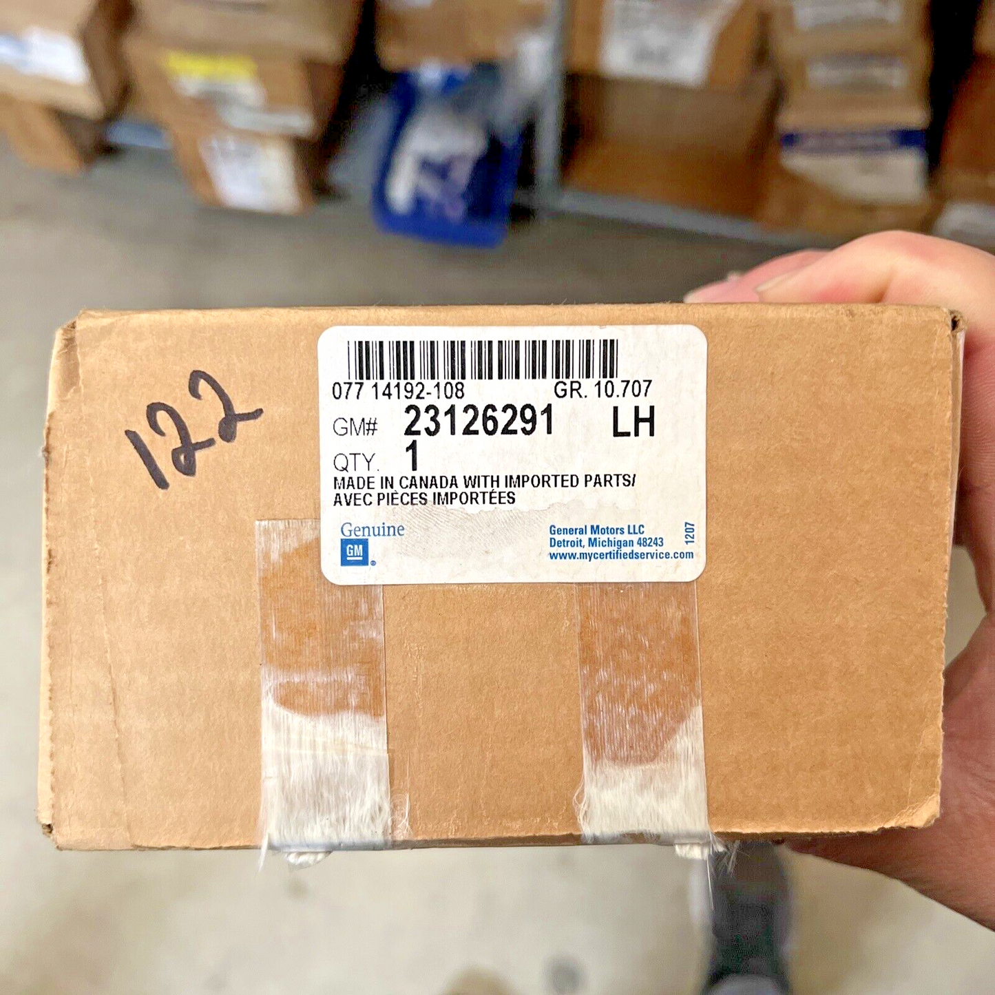 Genuine OEM GM Malibu Limited Left Driver Side Door Applique 2013-2016 23126291