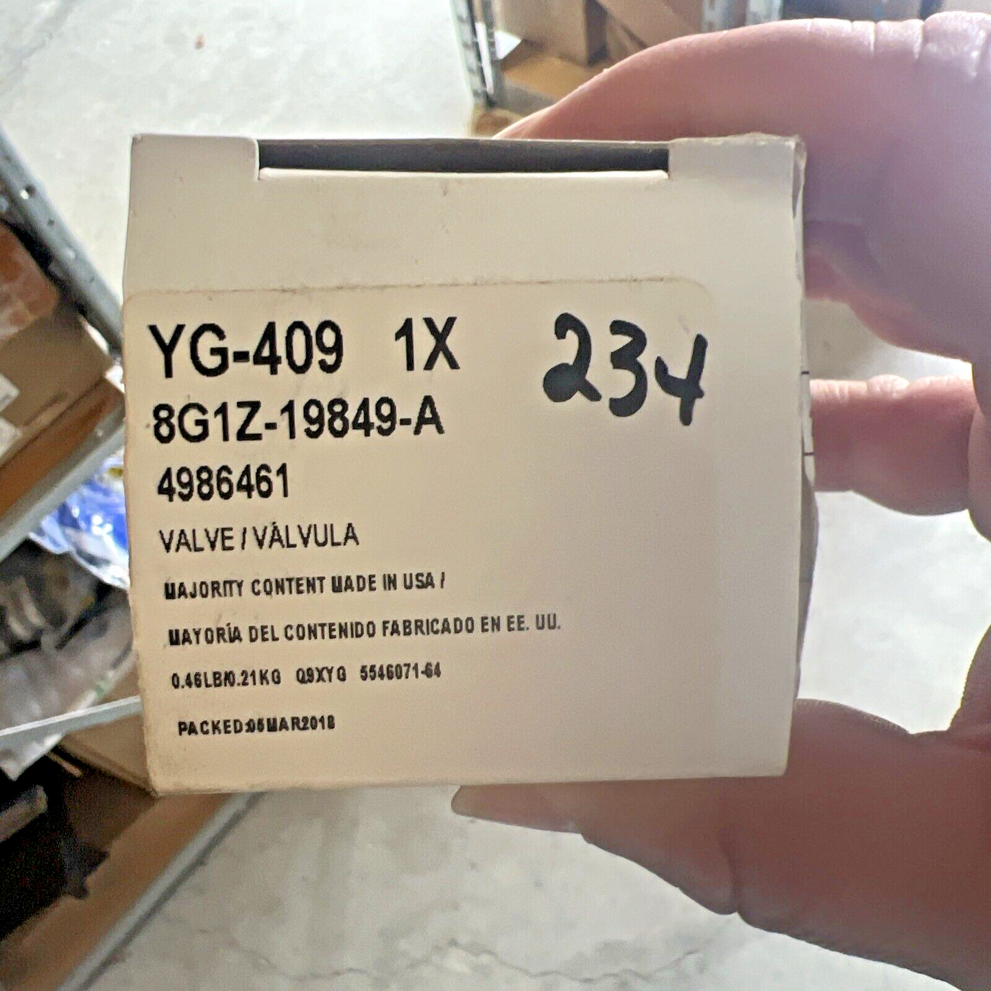 New OEM Genuine Ford MKS 2005-2013 A/C Expansion Valve Motorcraft YG409