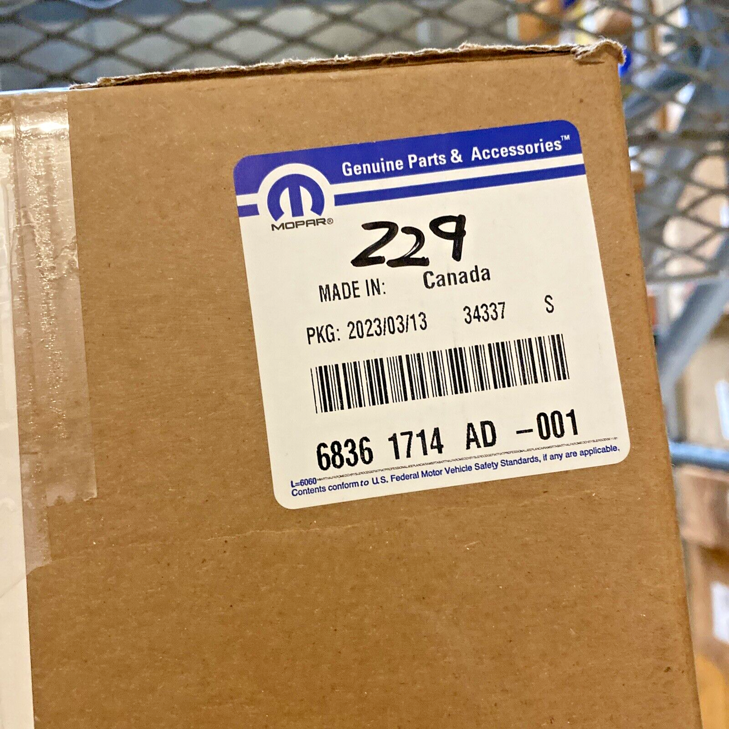 Genuine OEM Mopar Ram 2500 3500 Right Side Halogen Tail Light Lamp 68361714AD