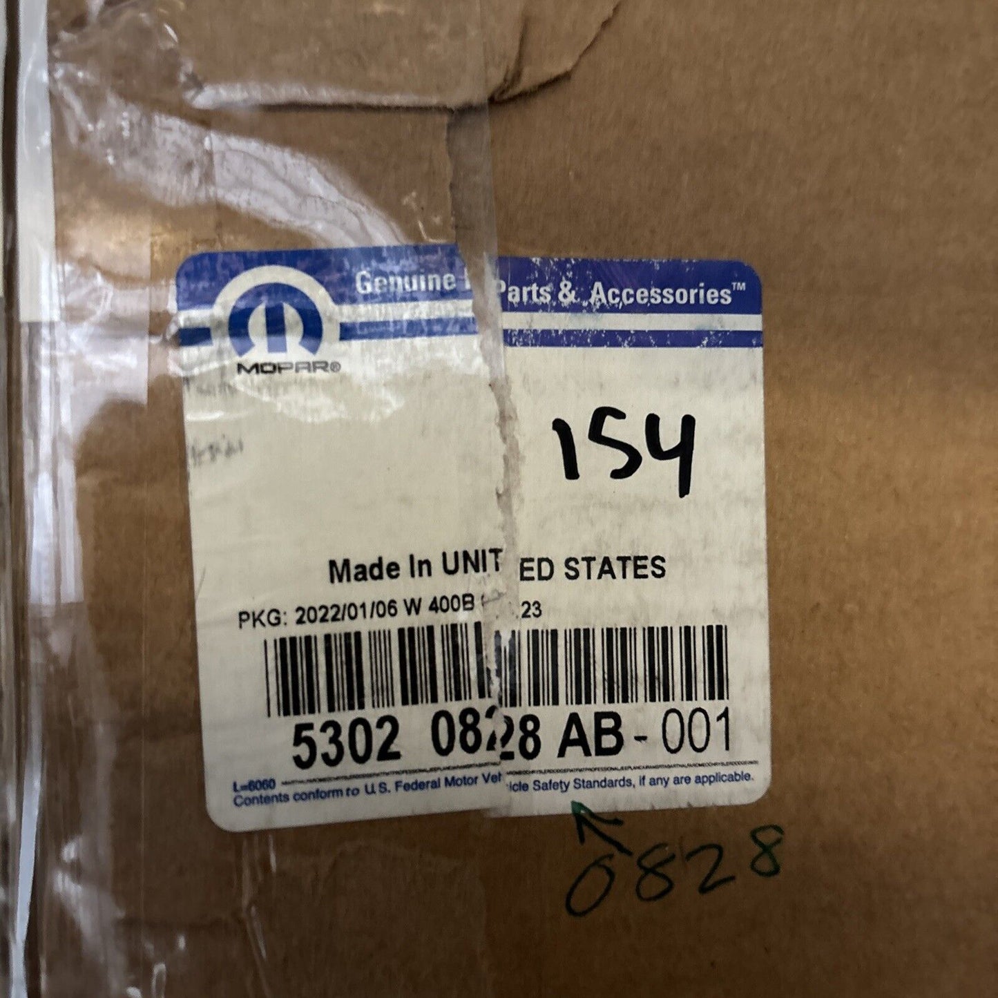 Genuine OEM Engine Oil Pump Pickup Tube-ST Mopar 53020828AB