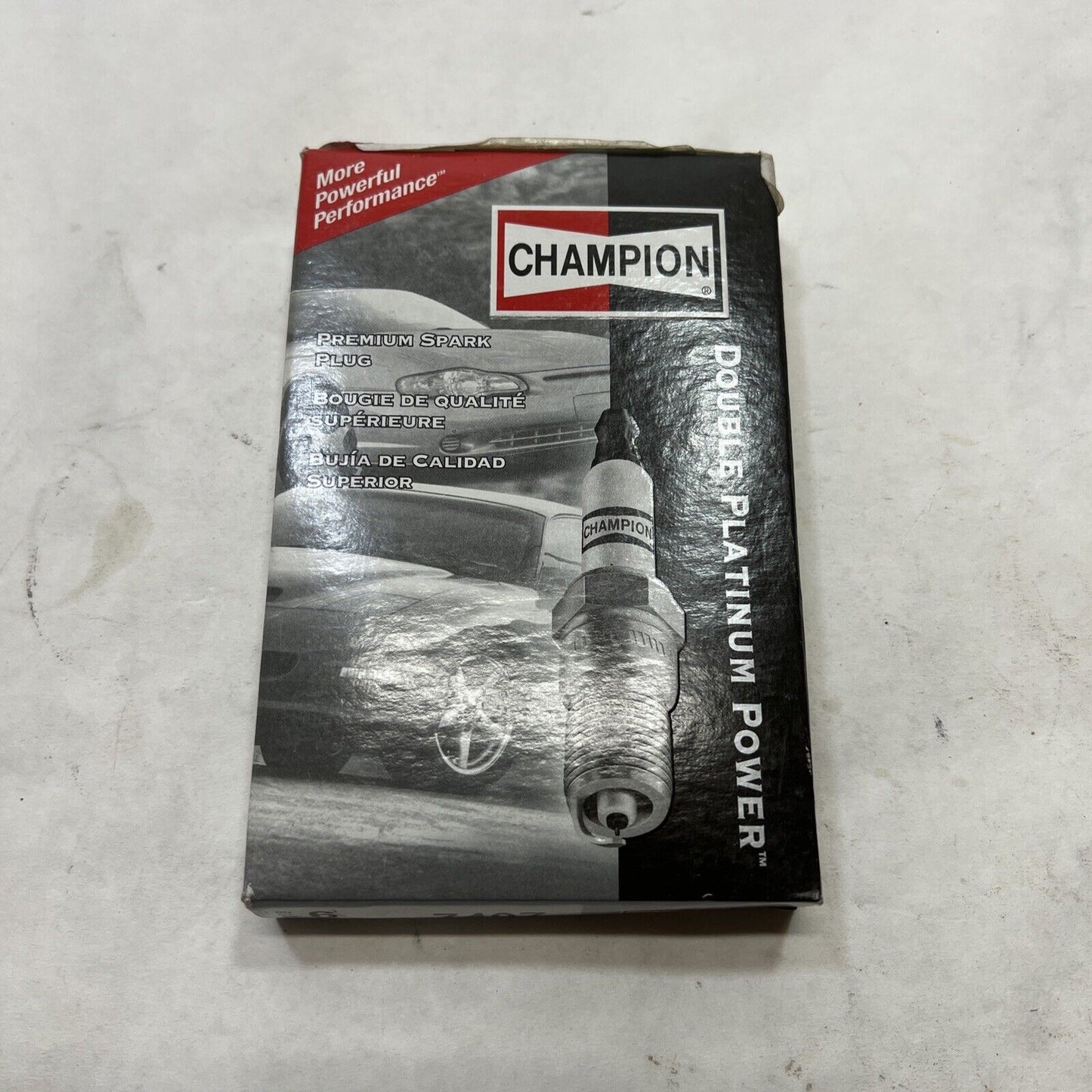 *NEW* Set of 6 Champion Spark Plugs Double Platinum Power 7407