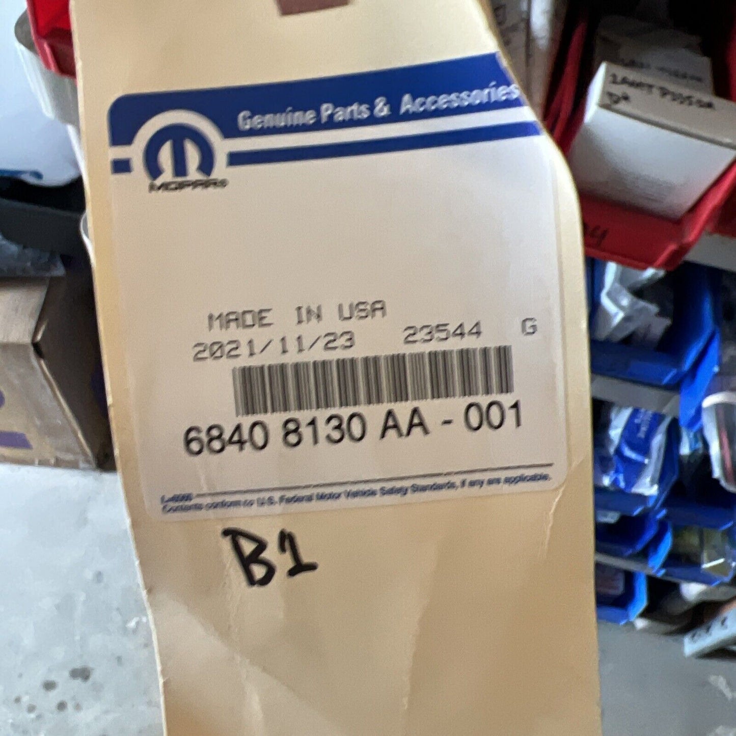 New OEM Genuine Mopar Wagoneer 2019-2023 Lower Brace Exhaust Manifold 68408130AA