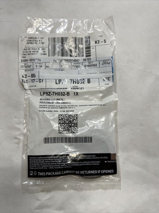 New OEM Genuine Ford Bearing Assembly Thrust LP5Z7H032B