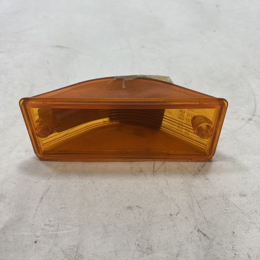 International 1669481C1 Amber Lens Cover 5-1/2" x 2"