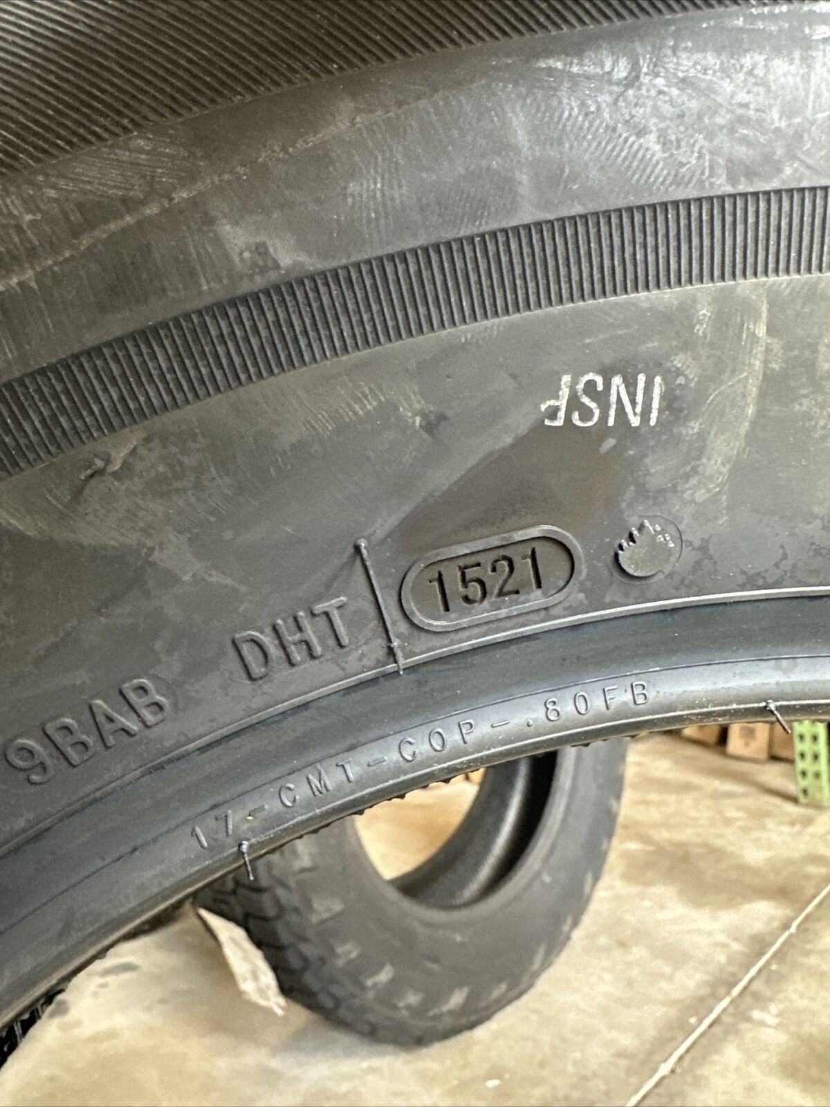 1 New Tire Bridgestone Dueler HT685 235/80-17 120R (33673)