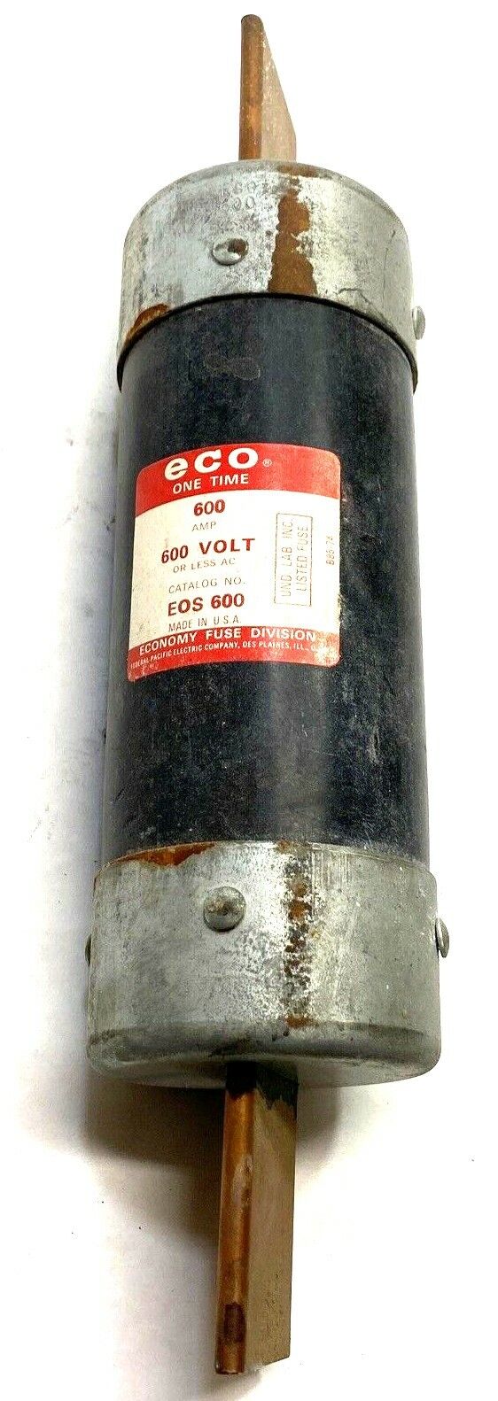 New Eco One Time Fuse 600 AMP EOS600