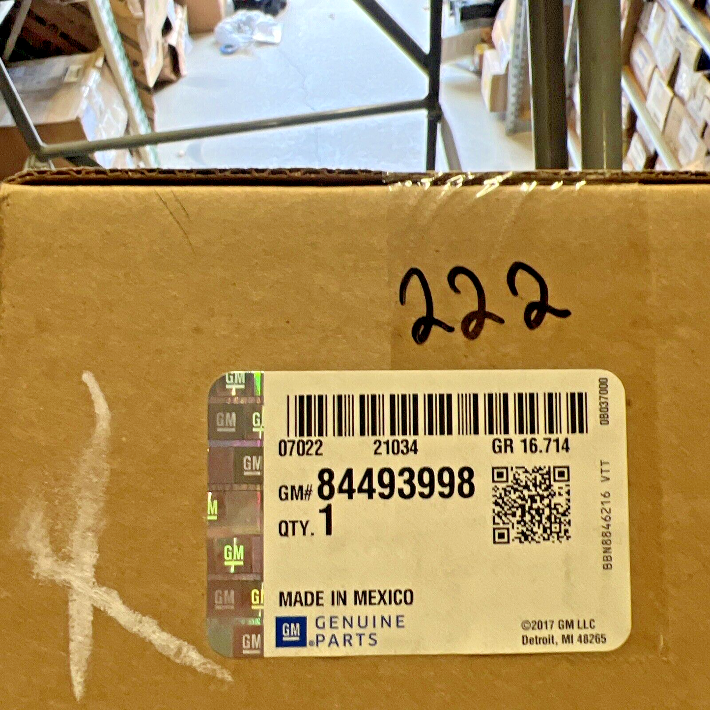 Genuine OEM GM Retractor Kit 84493998