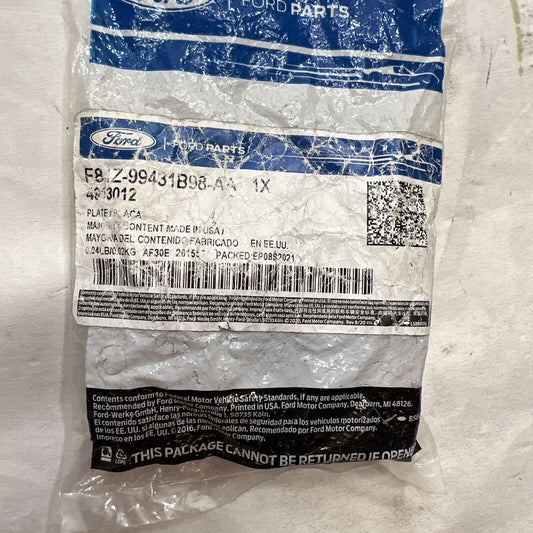 New OEM Genuine Ford F-250 Super Duty 99-16 Anchor Plate Assembly F81Z99431B98AA
