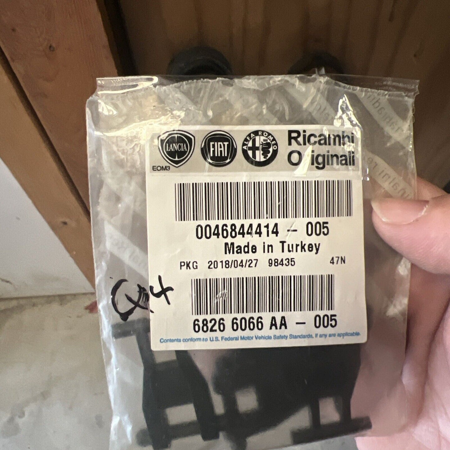 Genuine OEM Mopar Fuel Filler Receptacle 68266066AA