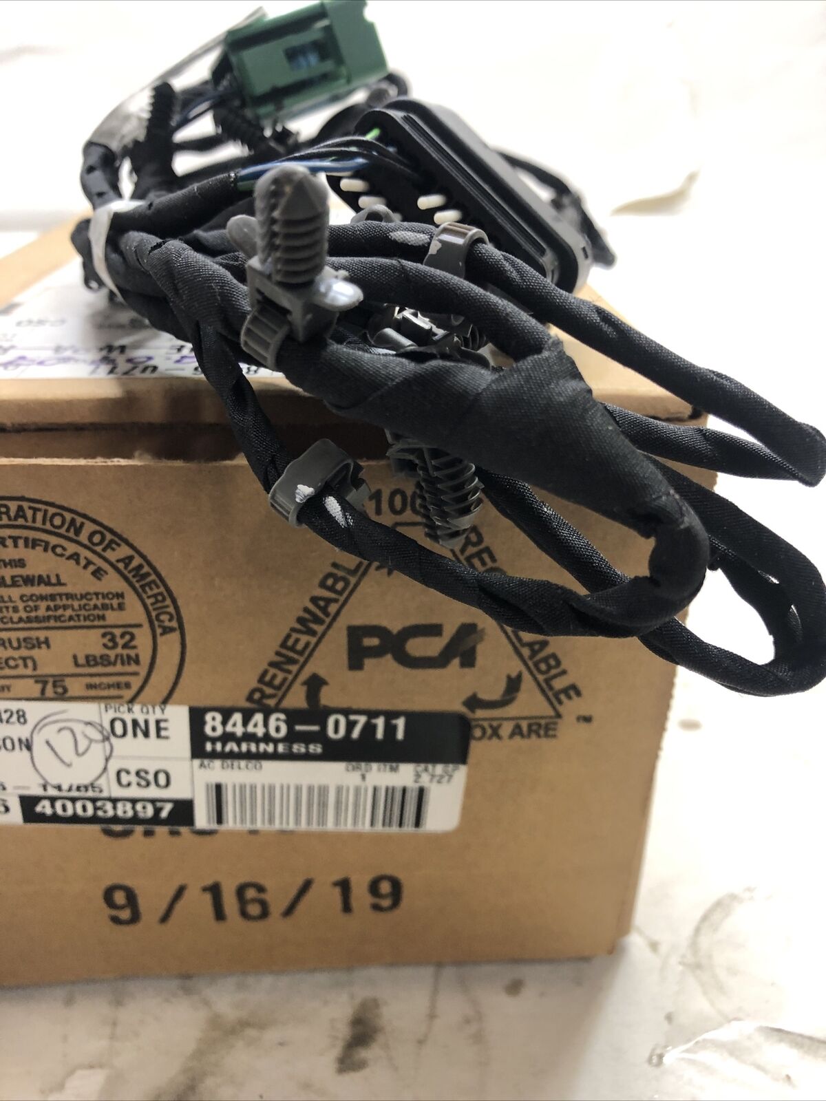 New OEM GM Wiring Harness 84460711