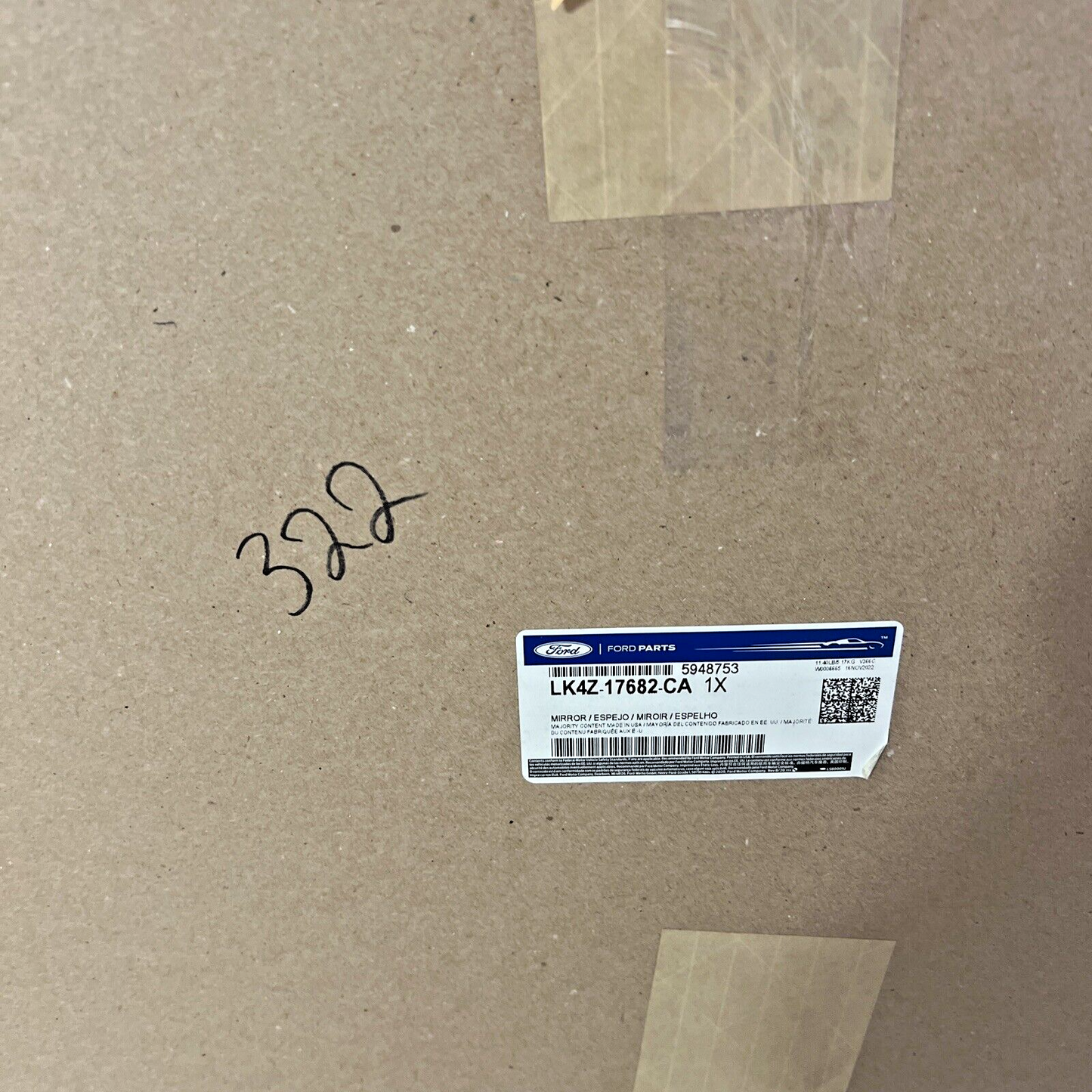 Genuine OEM Ford Transit Right Side Mirror wSignal Light NEW 2015-23 LK4Z17682CA