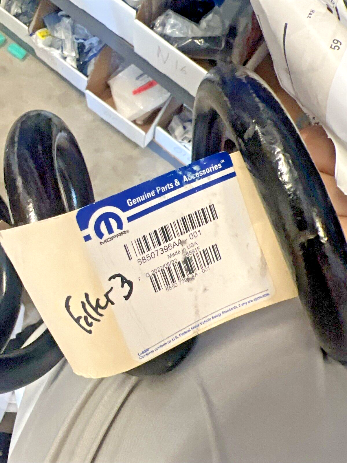 Genuine OEM Mopar Ram 1500 Front Left Driver Side Coil Spring 13-24 68507396AA