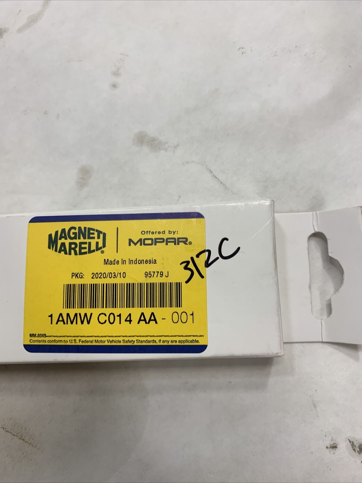 New OEM Mopar Wiper Blade Rear 1AMWC014AA