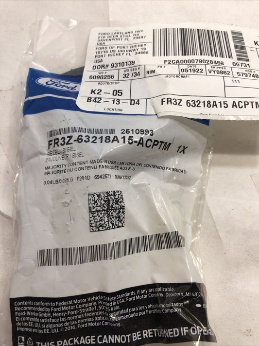 New OEM Ford LH Exterior Door Handle Bezel 15-21 Mustang FR3Z63218A15ACP