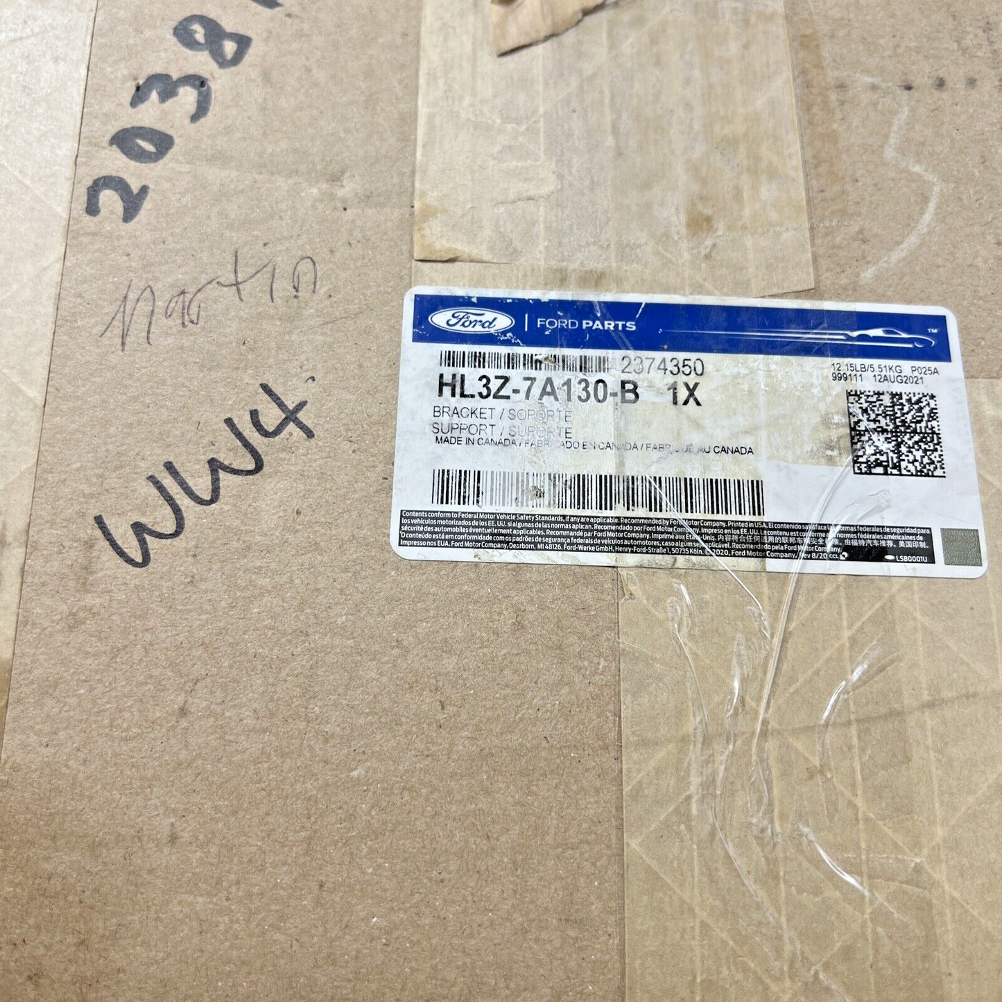 NEW Genuine OEM Ford F-150 Mustang A10R80 Auto Transmission Bracket HL3Z7A130B