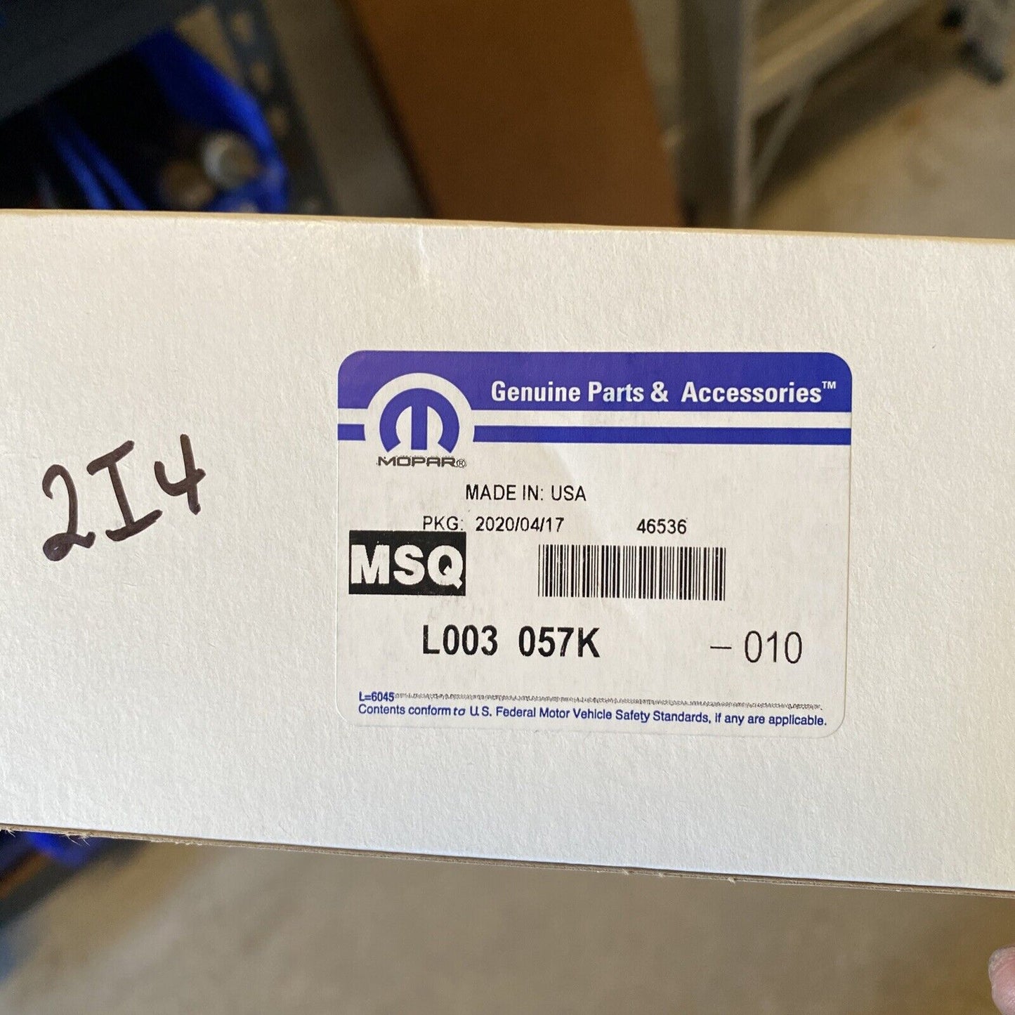 New OEM Mopar Ram Dodge Jeep Chrysler 03 -19 R & L Side Tail Lamp Bulb  L003057K