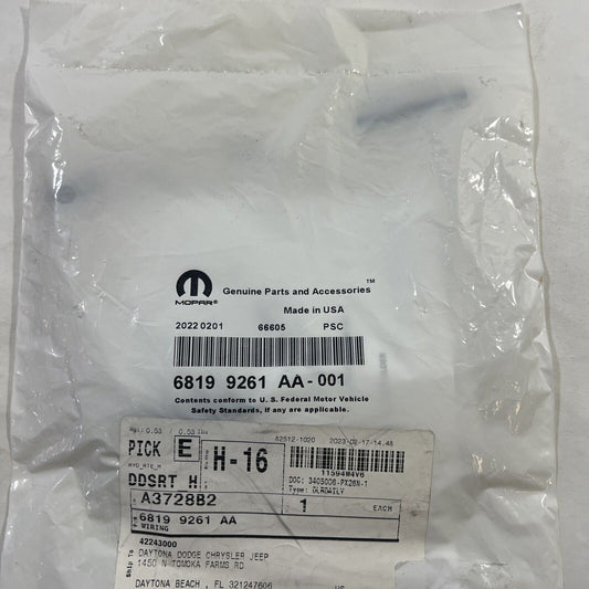 Genuine OEM Mopar 2 Way Wiring 68199261aa