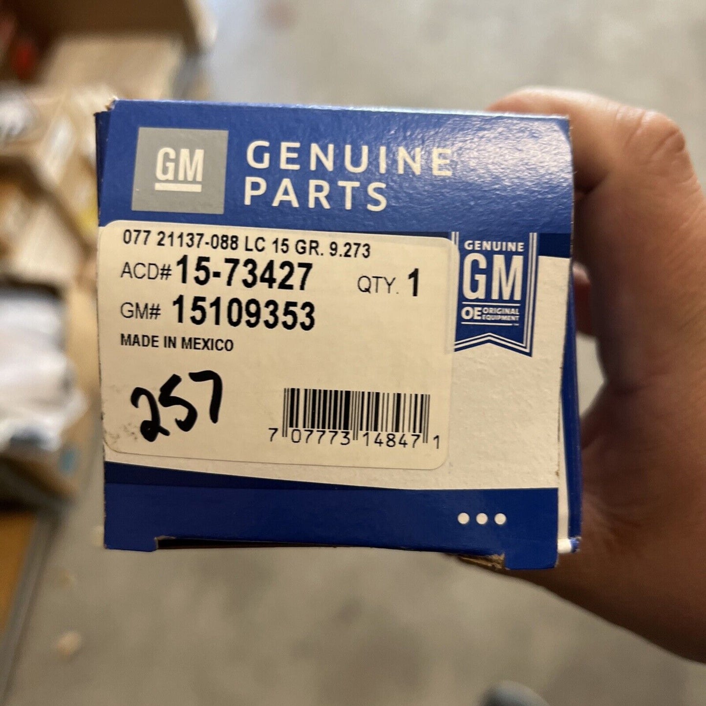 Genuine OEM GM ACDelco A/C Control And Heating Panel Auxiliary 2007-2017 1573427