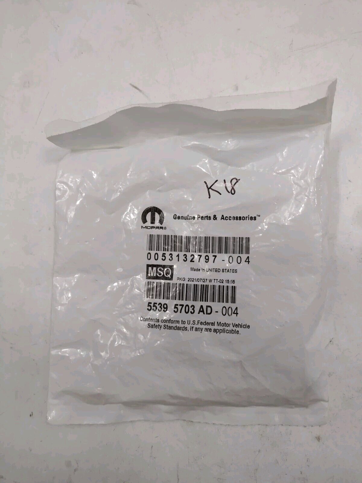 New 4 Pack 07-18 Jeep Wrangler Door Hinge Bushings OEM MOPAR GENUINE 55395703AD