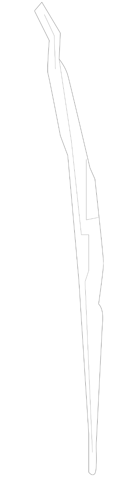 Genuine OEM GM Front Left Side Door Forward Weatherstrip Seal 2017-2024 23198123