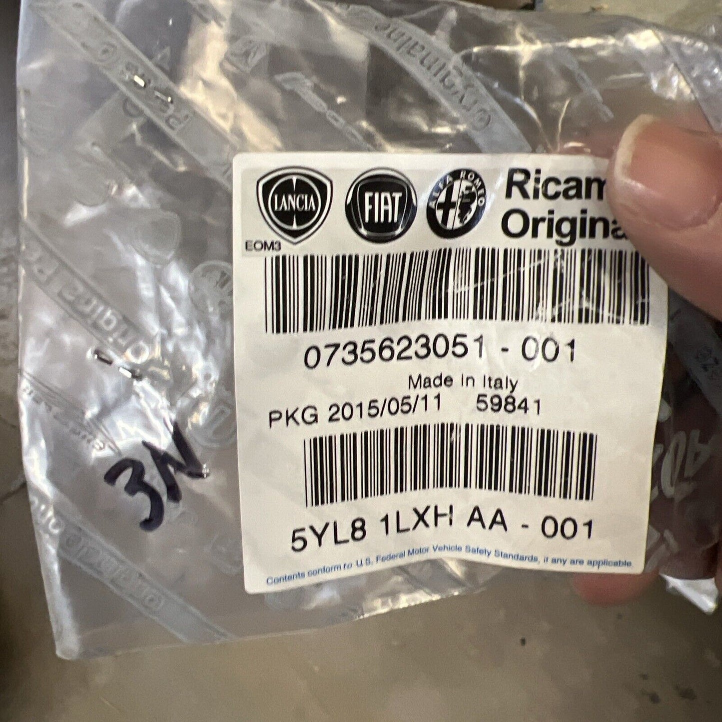 New OEM Genuine Mopar Grocery Hook 5YL81LXHAA