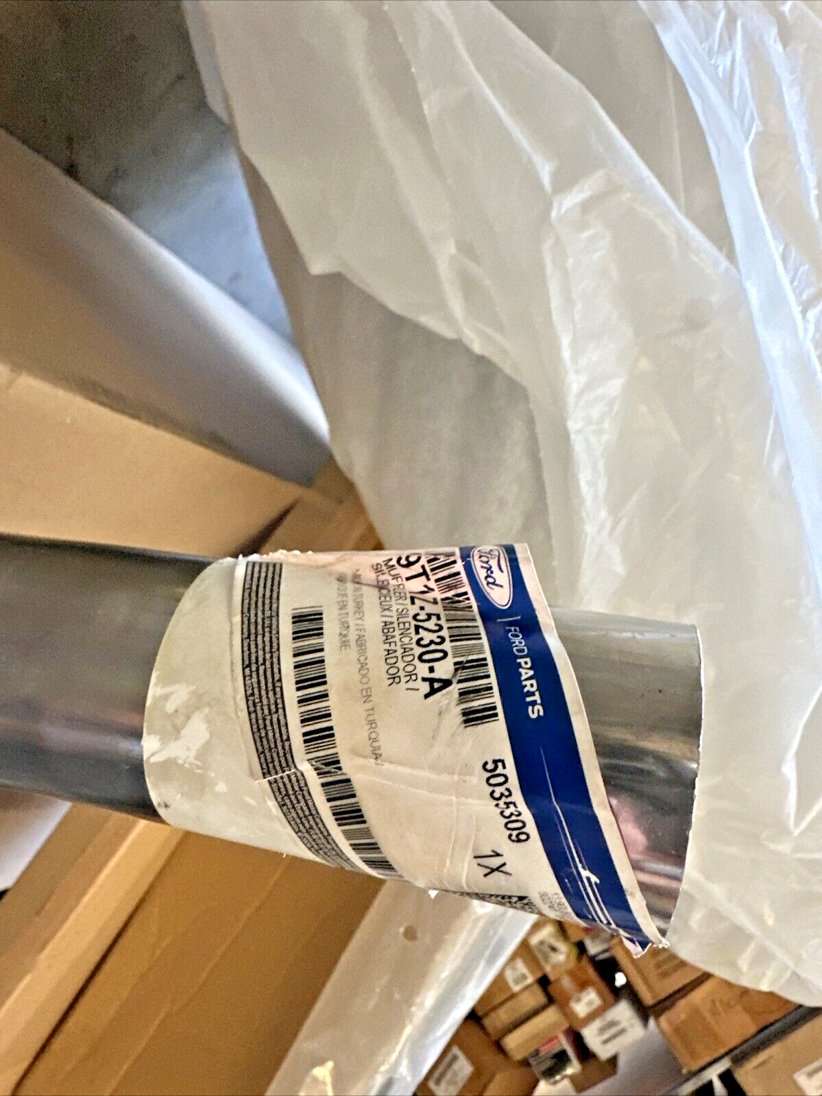 Genuine OEM Ford Transit Connect Front Exhaust Muffler Assembly 2.0L 9T1Z5230A