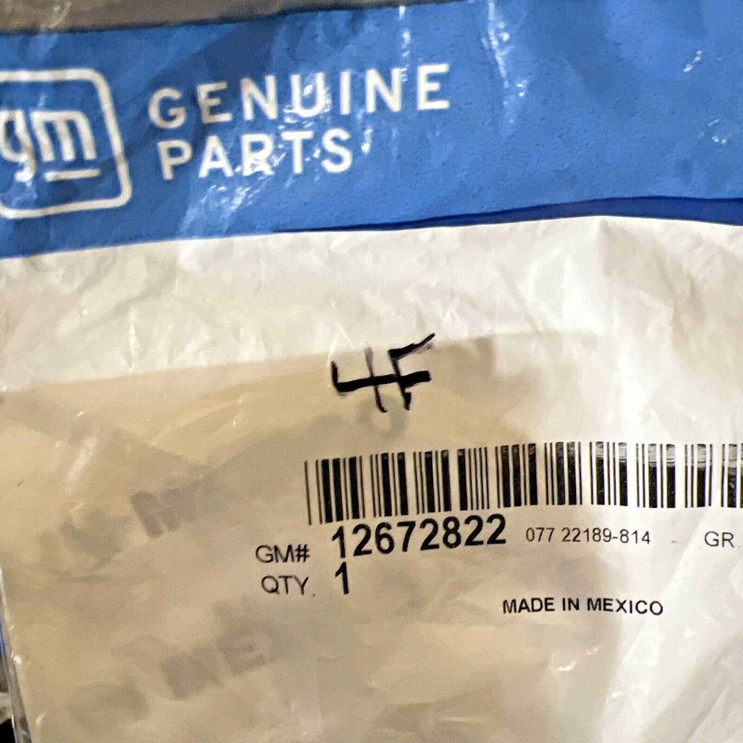 Genuine OEM GM Sierra 3500 HD Front Exhaust System Gasket 2017-2023 12672822