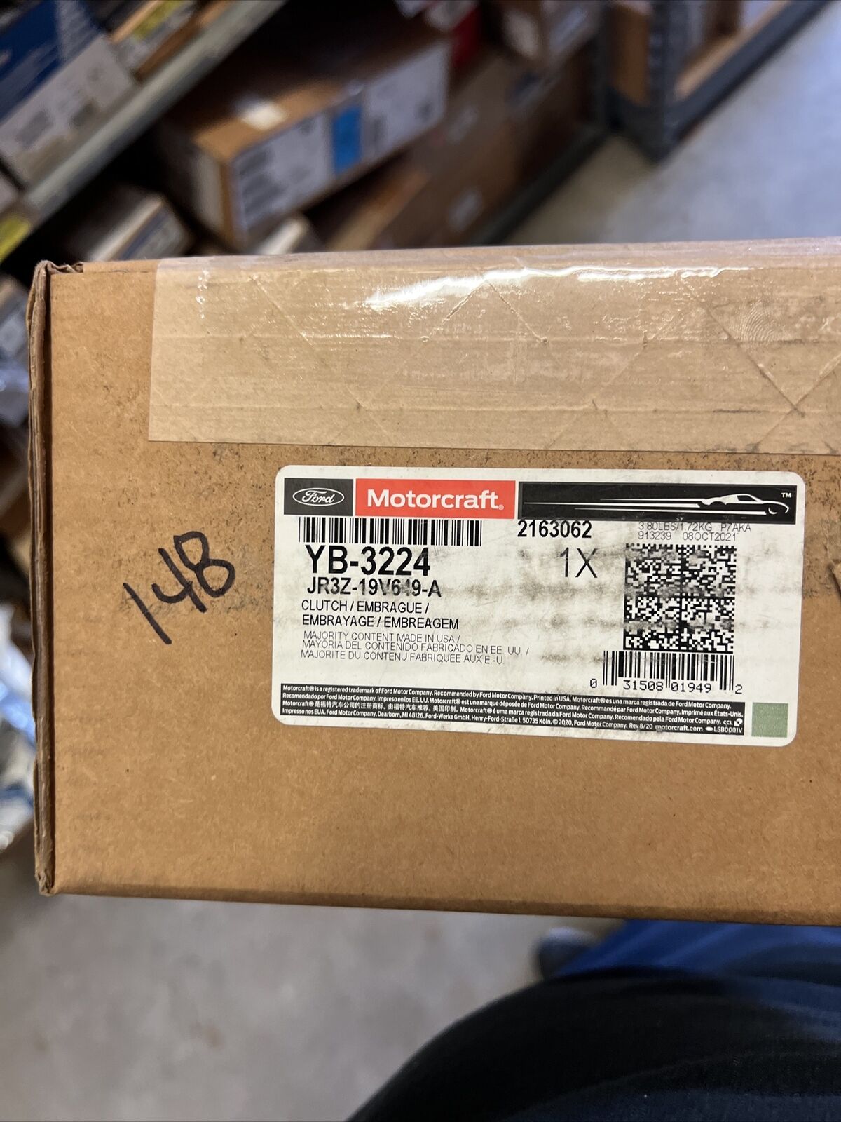 New OEM Ford Mustang 5.0L Clutch & Pulley 2019-23 JR3Z19V649A Motorcraft YB3224