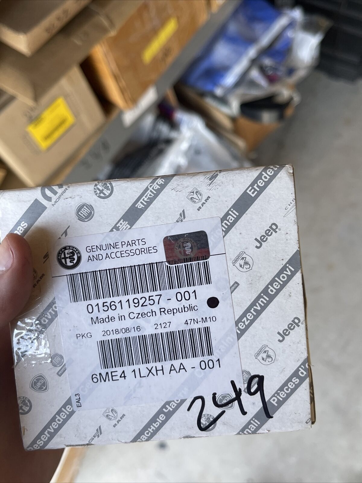 New OEM ALFA ROMEO Stelvio Window Switch Right 2018-22 6ME41LXHAA