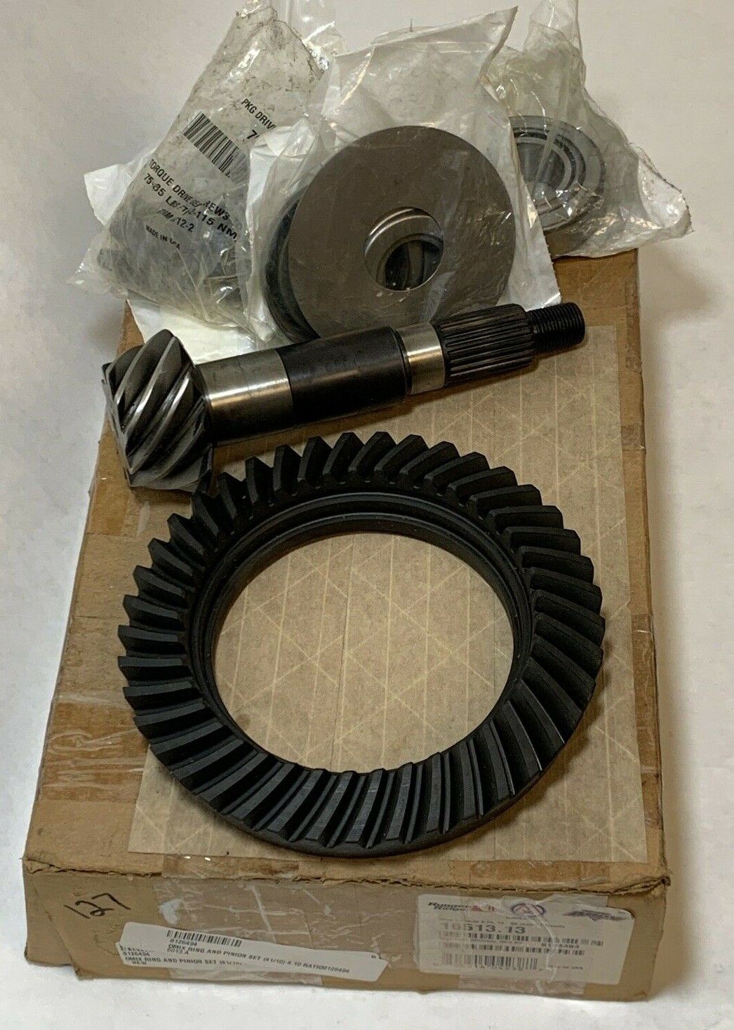 New Omix Ada Front Differential Ring & Pinion for 1972-1986 Jeep CJ-7 16513.13